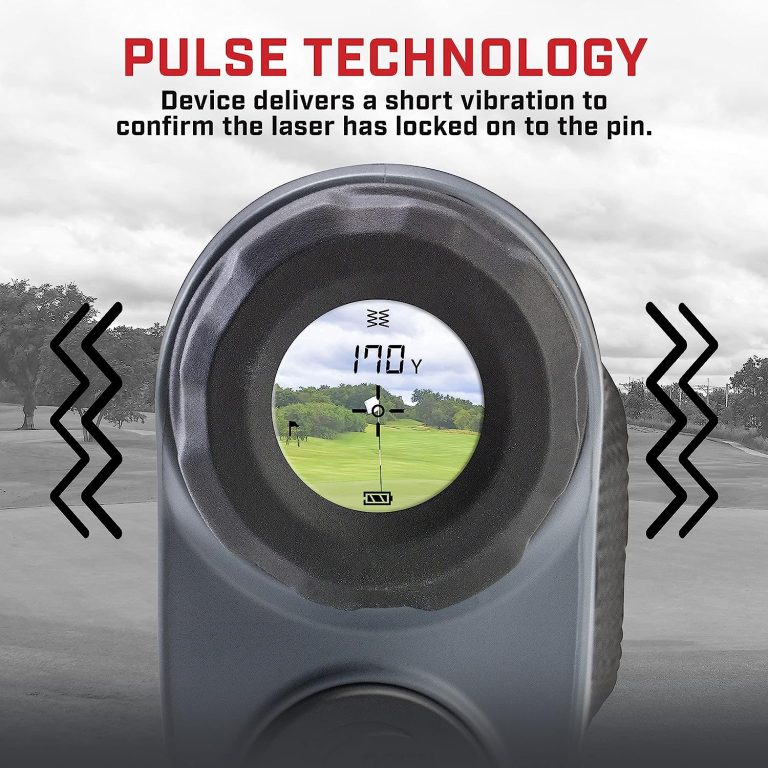 Callaway 300 Pro Slope Laser Golf Rangefinder – golf laser rangefinder featuring slope with an external on/off indicator