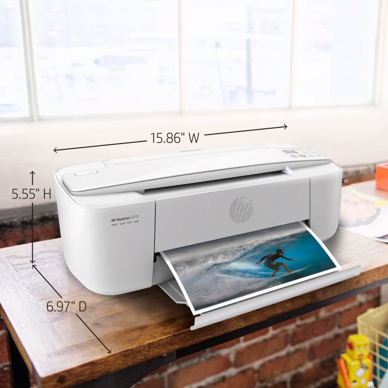 HP DeskJet 3772 All-in-One Wireless Color Inkjet Printer – Instant Ink Ready