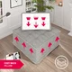 MUZZ Free Combination Sectional Sofa, 5 Seater Sofa Couch with Modern Fabric and Soft Cotton, Modular Armless Sectional Sofa Couch for Living Room, Bedroom