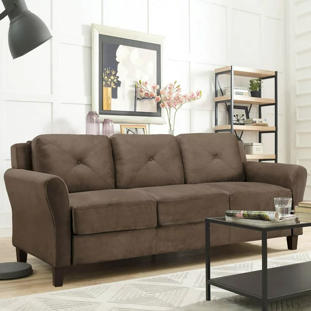 Lifestyle Solutions Taryn Sofa with Rolled Arms