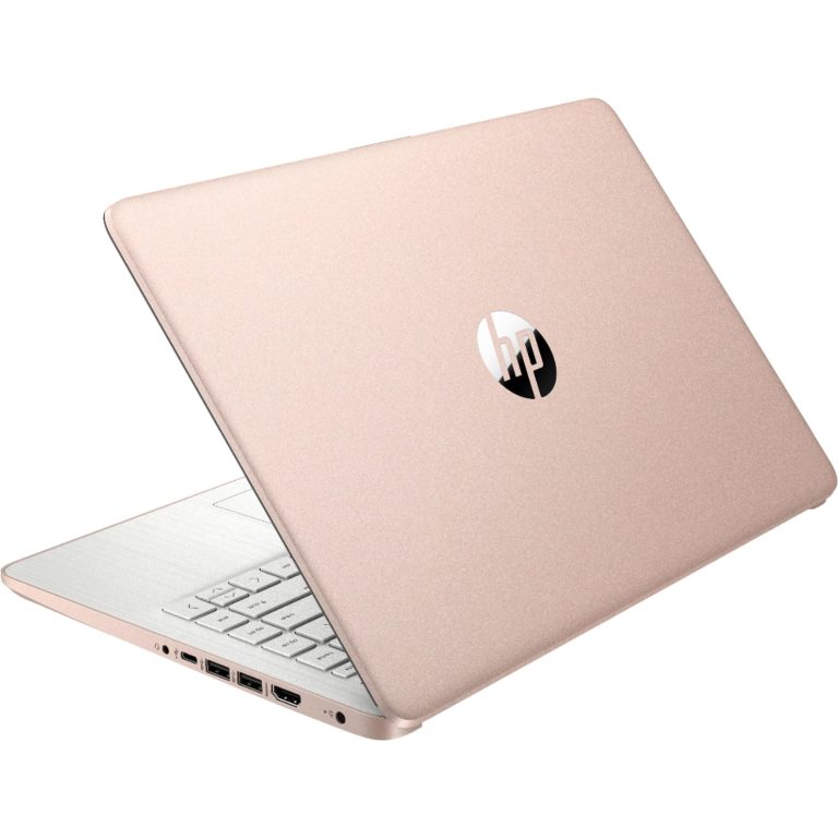 HP 14-DQ0004 14″ 4GB 64GB Intel Celeron N4020 X2 1.1GHz Win10, Rose Gold