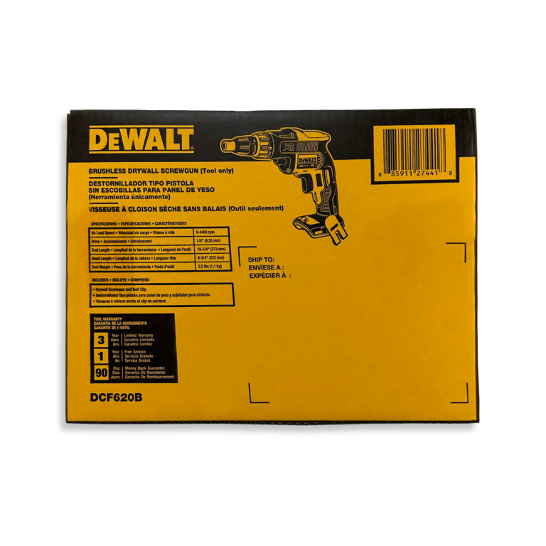 DEWALT 8V XR Cordless Brushless Drywall Screwdriver