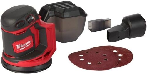 New Milwaukee 2648-20 M18 Random Orbit Sander (Round) w/Accessories -ShipFast