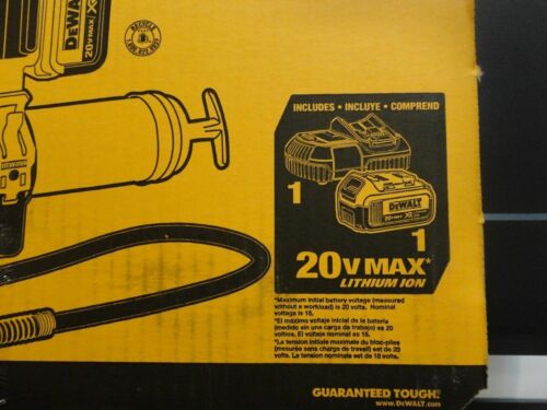 DEWALT 20V MAX Li-Ion Grease Gun DCGG571M1 Sealed NEW! USA SEALED!