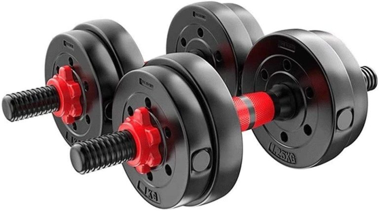 ZJHYXYH Dumbbell Men and Women Dumbbell Weightlifting Dumbbell Home Fitness Equipment a Pair of Dumbbell Sports Equipment Barbell (Size : 10KG)