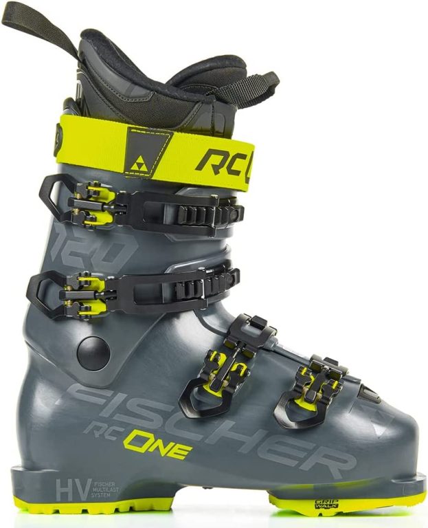 FISCHER Unisex Winter Sports Skiing Piste Race Secure Fit Vacuum RC One 120 VAC GW Boots