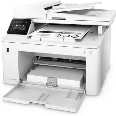 HP LaserJet Pro MFP M227fdw Laser Printer, Black And White Mobile Print, Copy,