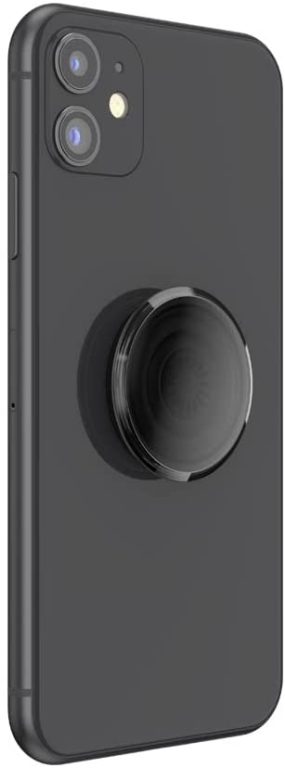 PopSockets: Translucent Phone Grip with Expanding Kickstand, Pop Socket for Phone – Translucent Black Smoke