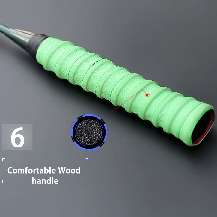 CZDYUF Carbon Fiber Badminton Rackets Strung Professional Training Offensive Racquet Super Light 83G Sports