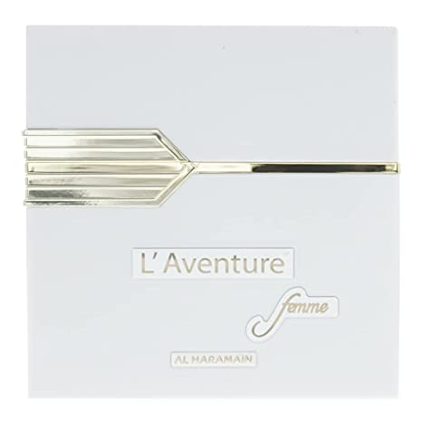 L’aventure by Al Haramain Eau De Parfum Spray 3.3 oz, Femme White