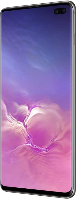 Samsung Galaxy S10+, 128GB, Ceramic Black – Unlocked (Renewed Premium)