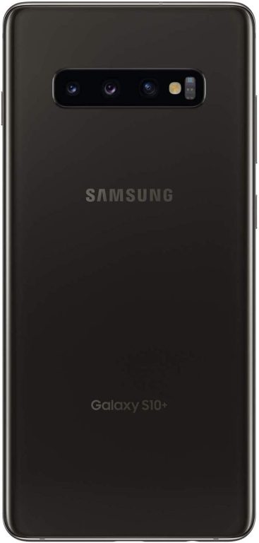 Samsung Galaxy S10+, 128GB, Ceramic Black – Unlocked (Renewed Premium)