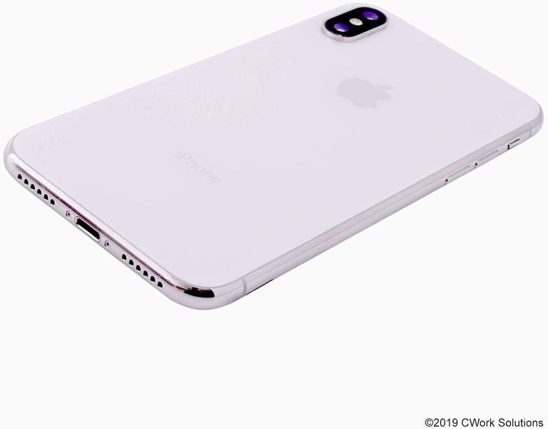 Apple iPhone X, 64GB, Space Gray – Fully Unlocked (Renewed Premium)