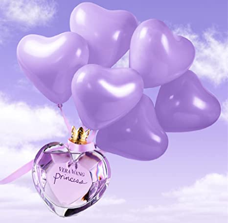 Vera Wang Princess Eau de Toilette for Women – Fruity Floral Scent – Sweet Notes of Vanilla, Water Lily, and Apricot – Feminine and Modern – 1.7 Fl Oz