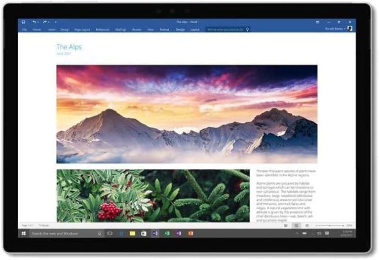 Microsoft Surface Pro LTE (Intel Core i5, 8GB RAM, 256GB) Newest Version