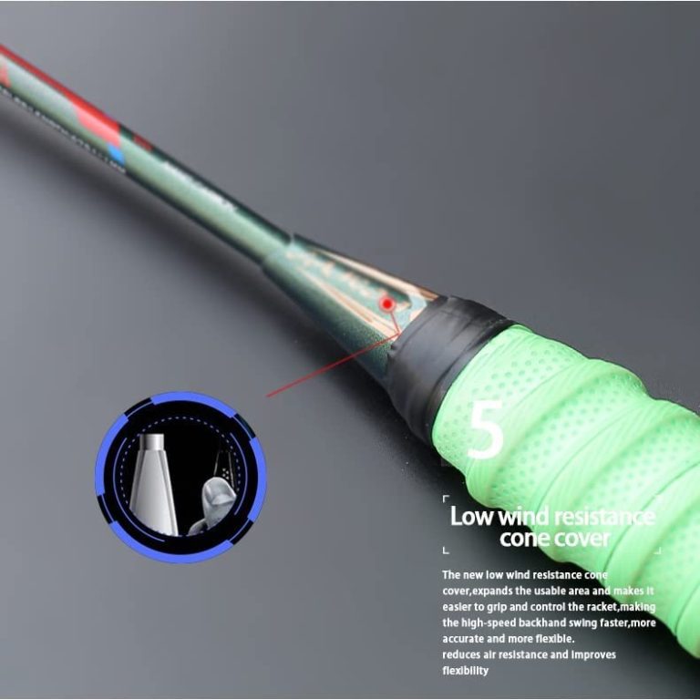 LXXSH Carbon Fiber Badminton Rackets Strung Professional Training Offensive Racquet Super Light 83G Sports