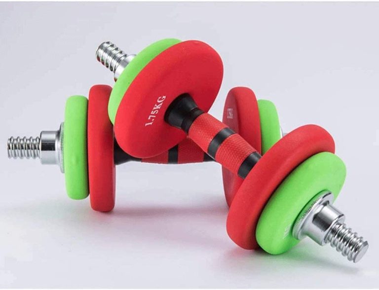 ZJHYXYH Dumbbell Men and Women Dumbbell Weight Lifting Dumbbell Home Fitness Equipment A Pair of Dumbbell Sports Equipment Barbell (Size : 20KG)
