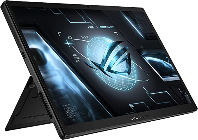 ASUS ROG Flow Z13 (2022) Gaming Laptop Tablet, 13.4â€ 120Hz IPS Type FHD 16:10 Display, Intel Core i5-12500H CPU, 16GB LPDDR5, 512GB PCIe SSD, Free Bundle Detachable RGB Keyboard, GZ301ZA-PS53, Black
