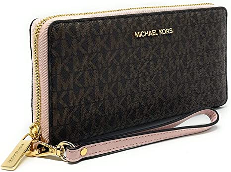 MICHAEL Michael Kors Jet Set Travel Continental (one size, brown multi)
