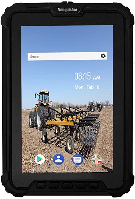 Ultra Rugged Android Tablet Barcode Scanner, 8-inch / IP67 Waterproof/with Zebra 1D Laser Scan Engine/GPS, for Warehouse Management