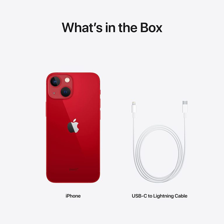 iPhone 13 Mini, 128GB, Product Red – Unlocked (Renewed Premium)