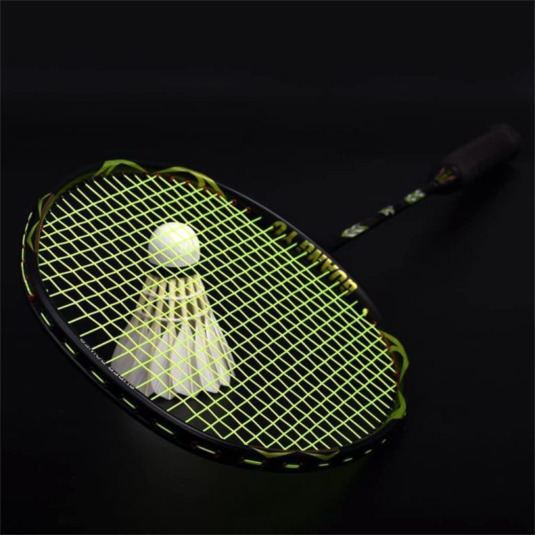 WSSBK Badminton Racket Full Carbon 3U Offensive Adult Power Racket Secondary Reinforcement Racket