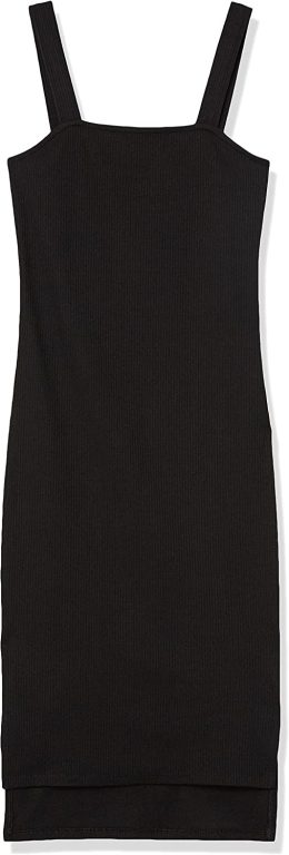 The Drop Women’s Amelia Square-Neck Strappy Bodycon Midi Tank Dress