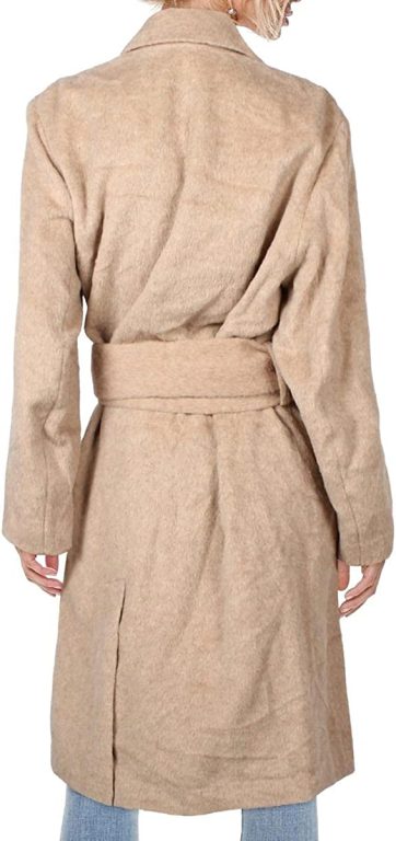 Vince Women’s Belted Peak Lapel Coat