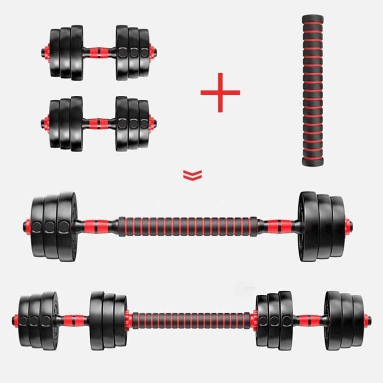 ZJHYXYH Dumbbell Men and Women Dumbbell Weightlifting Dumbbell Home Fitness Equipment a Pair of Dumbbell Sports Equipment Barbell (Size : 10KG)