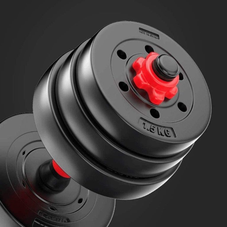ZJHYXYH Dumbbell Men and Women Dumbbell Weightlifting Dumbbell Home Fitness Equipment a Pair of Dumbbell Sports Equipment Barbell (Size : 10KG)