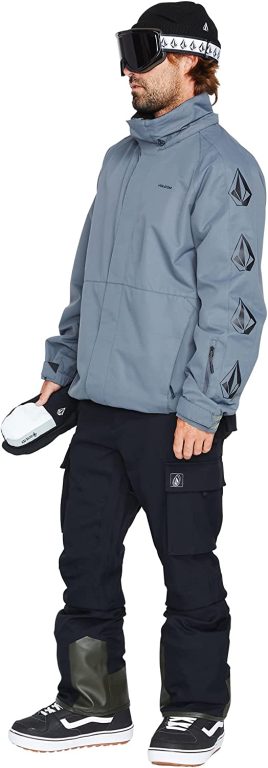 Volcom Men’s Iconic Stones Snowboard Shell Jacket
