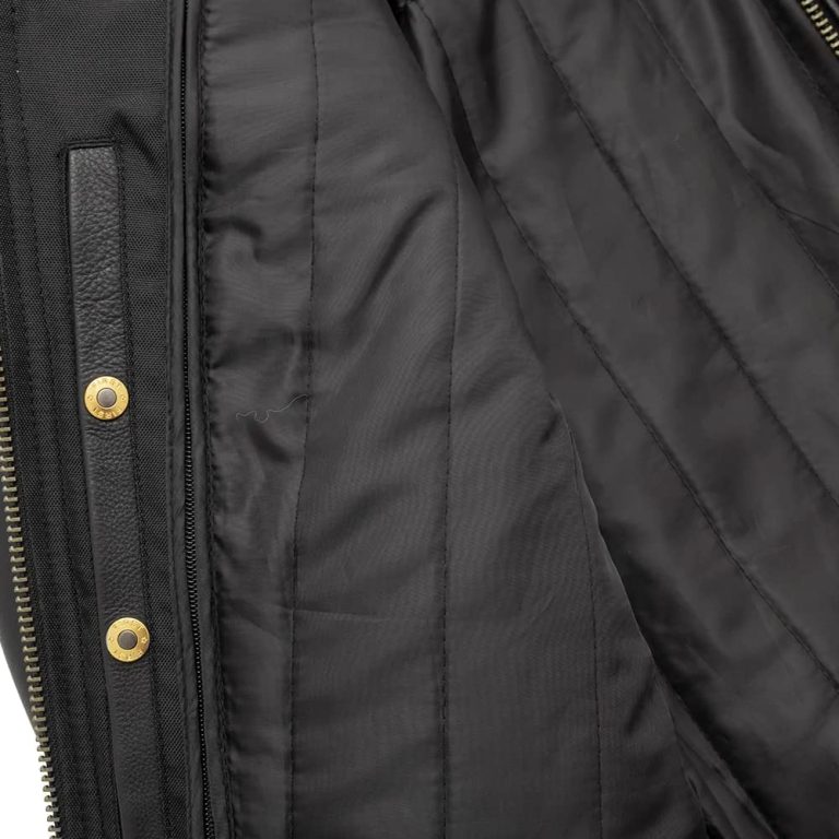 First Mfg Co Diamond Men’s Leather Jacket