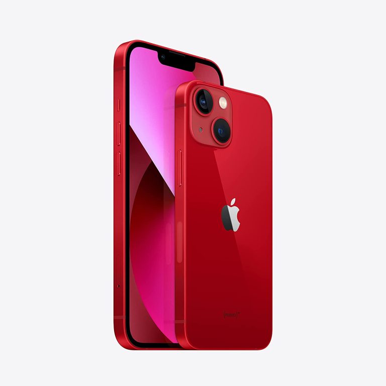 iPhone 13 Mini, 128GB, Product Red – Unlocked (Renewed Premium)