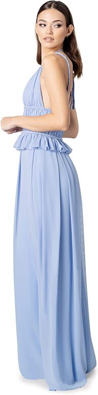 Dress the Population Women’s Athena Fit and Flare Maxi Dress