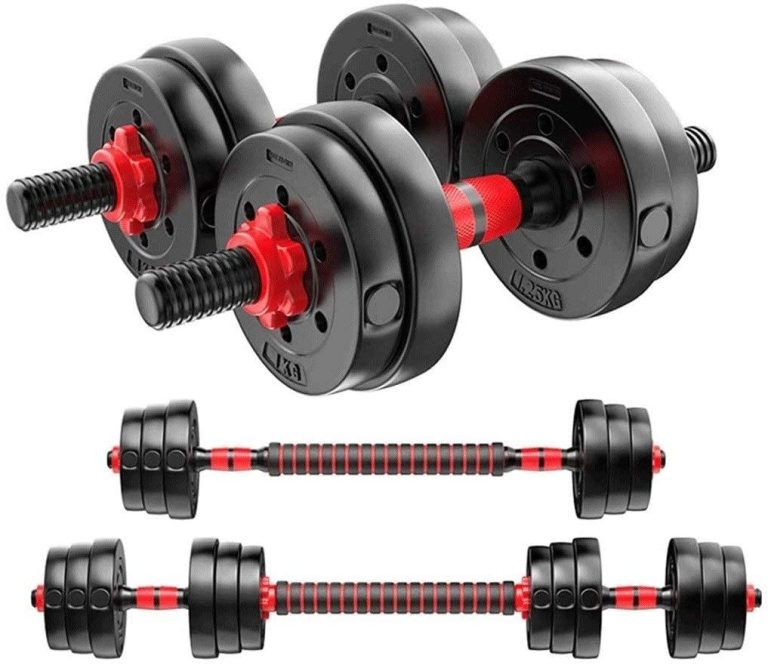 ZJHYXYH Dumbbell Men and Women Dumbbell Weightlifting Dumbbell Home Fitness Equipment a Pair of Dumbbell Sports Equipment Barbell (Size : 10KG)