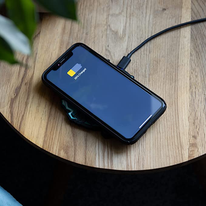 Numskull Official My Hero Academia Wireless Charger Pad – 10W Fast Qi Charger for All Qi Wireless Devices