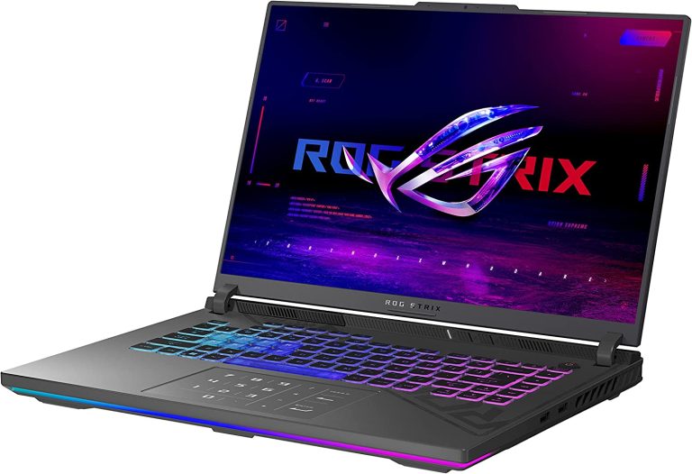 ASUS ROG Strix G16 (2023) Gaming Laptop, 16â€ 16:10 FHD 165Hz, GeForce RTX 4070, Intel Core i9-13980HX, 16GB DDR5, 1TB PCIe SSD, Wi-Fi 6E, Windows 11, G614JI-AS94, Eclipse Gray