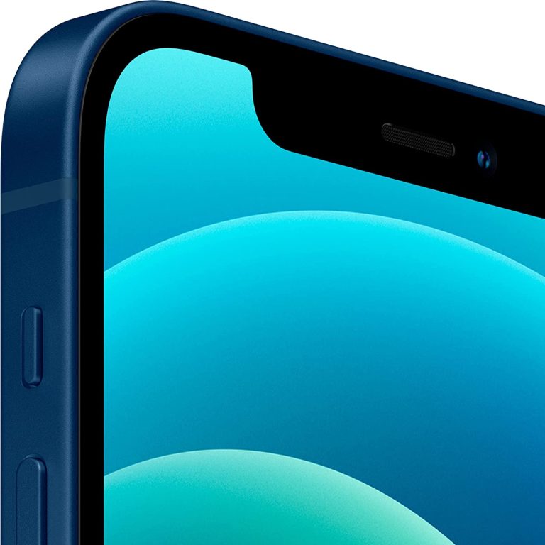 Apple iPhone 12, 256GB, Blue – Unlocked (Renewed Premium)