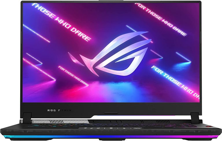 ASUS ROG Strix Scar 15 (2022) Gaming Laptop, 15.6â€ 240Hz IPS QHD Display, NVIDIA GeForce RTX 3080 Ti, Intel Core i9 12900H, 32GB DDR5, 1TB SSD, Per-Key RGB Keyboard, Windows 11 Pro, G533ZX-XS96