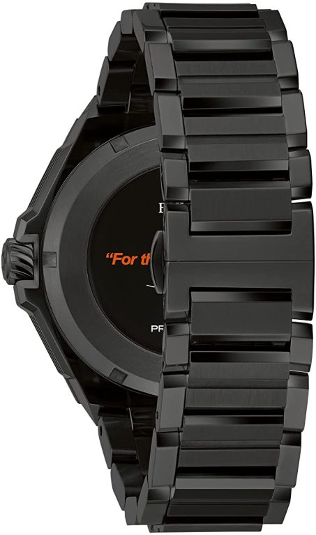 Bulova Marc Anthony Mens Series X Diamond Dial Black Ion-Plated Watch, Style: 98D183