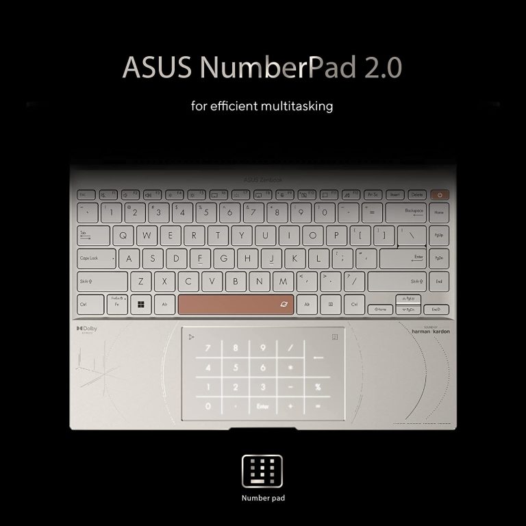 ASUS ZenBook 14X OLED Space Edition Laptop, 14†4K 16:10 OLED Touch Display, Intel Core i9-12900H CPU, 32GB RAM, 1TB SSD, Windows 11 Pro, ZenVision Display, UX5401ZAS-XH99T