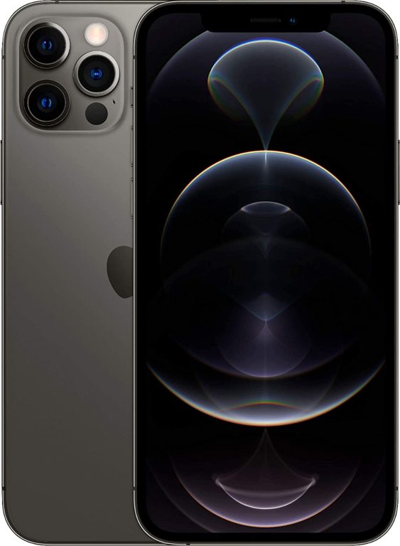Apple iPhone 12 Pro, 128GB, Graphite – Unlocked (Renewed Premium)
