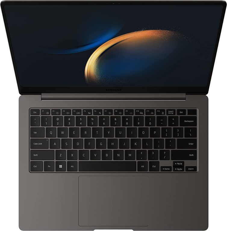 SAMSUNG 14†Galaxy Book3 Pro Laptop Computer, 13th Gen Intel Core i7-1360P Processor / 16GB / 512GB, 3K AMOLED Screen, 120hz, Fingerprint Reader, FHD Webcam, 2023 Model, NP940XFG-KC2US, Graphite