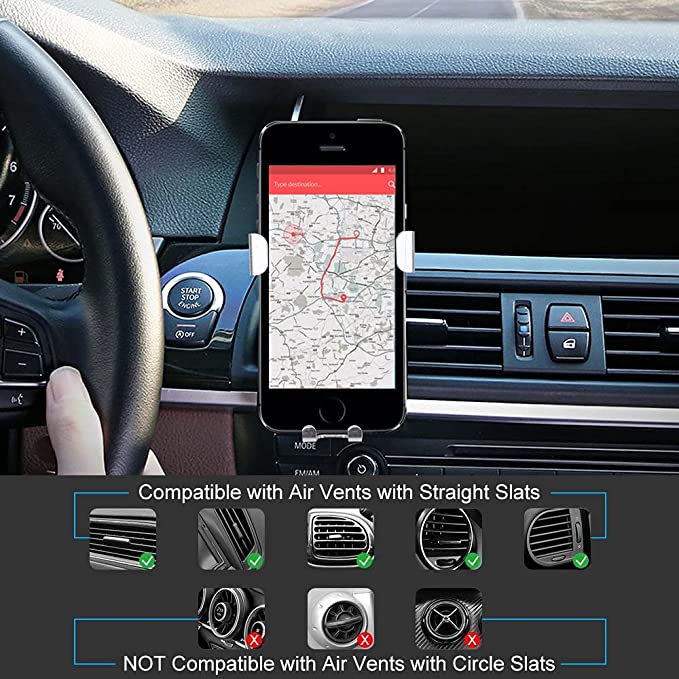 Cute Aloha Pineapple Car Phone Holder Mount Universal Cellphone Vent Clamp for Dashboard Windshield Stand