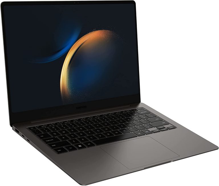 SAMSUNG 14†Galaxy Book3 Pro Laptop Computer, 13th Gen Intel Core i7-1360P Processor / 16GB / 512GB, 3K AMOLED Screen, 120hz, Fingerprint Reader, FHD Webcam, 2023 Model, NP940XFG-KC2US, Graphite