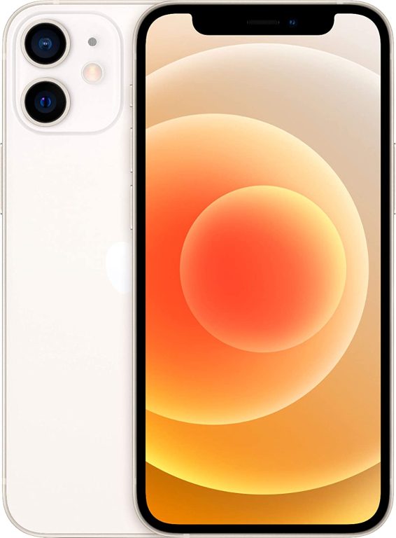 Apple iPhone 12 Mini, 128GB, White – Unlocked (Renewed Premium)