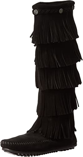 Minnetonka Women’s Layer Fringe Boot