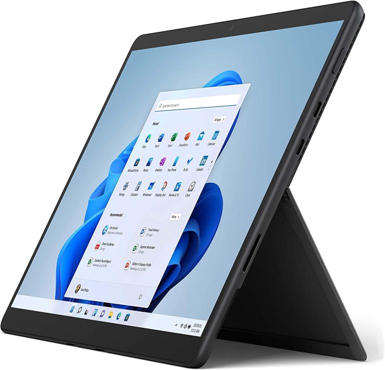 Microsoft Surface Pro 8-13″ Touchscreen – IntelÂ® Evo Platform Coreâ„¢ i7-16GB Memory – 256GB SSD – Device Only – Graphite (Latest Model)