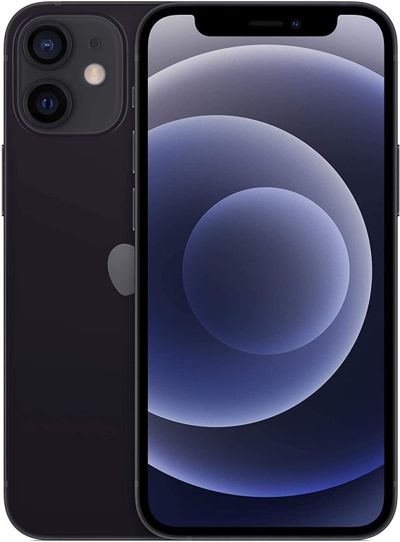 Apple iPhone 12 Mini, 64GB, Black – Unlocked (Renewed Premium)