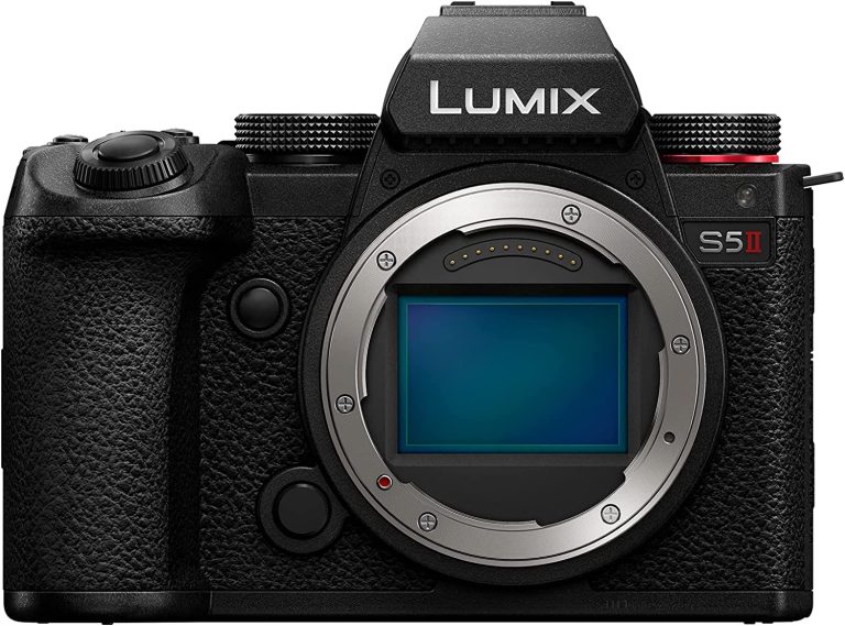 Panasonic LUMIX S5II Mirrorless Camera, 24.2MP Full Frame with Phase Hybrid AF, New Active I.S. Technology, Unlimited 4:2:2 10-bit Recording with 20-60mm F3.5-5.6 L Mount Lens – DC-S5M2KK